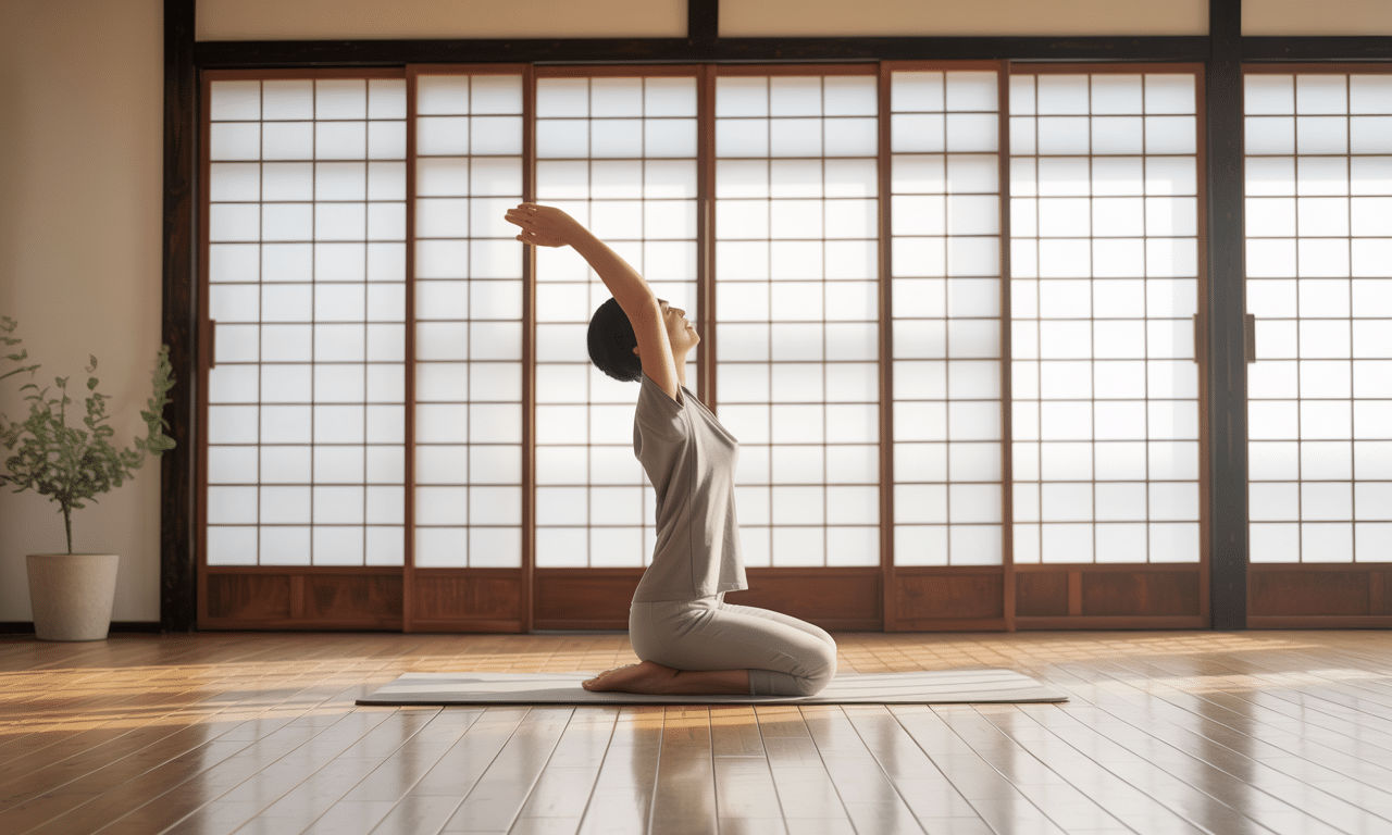 descubre el método japonés de 5 minutos que mejora tu postura y movilidad de forma sencilla, sin esfuerzo ni necesidad de equipo.