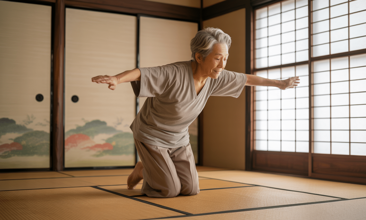 descubre el método suave japonés para fortalecer el core después de los 60 sin hacer abdominales. mejora tu bienestar con movimientos efectivos y adaptados a tu edad.
