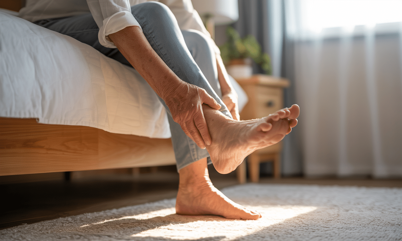 descubre por qué girar los tobillos 20 veces antes de levantarte de la cama es beneficioso a partir de los 60 años para mejorar la movilidad y prevenir lesiones.