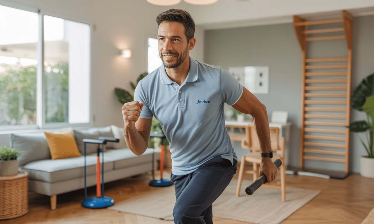javier moreno, kinesiólogo, revela cuál es el ejercicio más efectivo para prevenir caídas, distinto de caminar, que puedes realizar fácilmente en casa para mejorar tu equilibrio y seguridad.