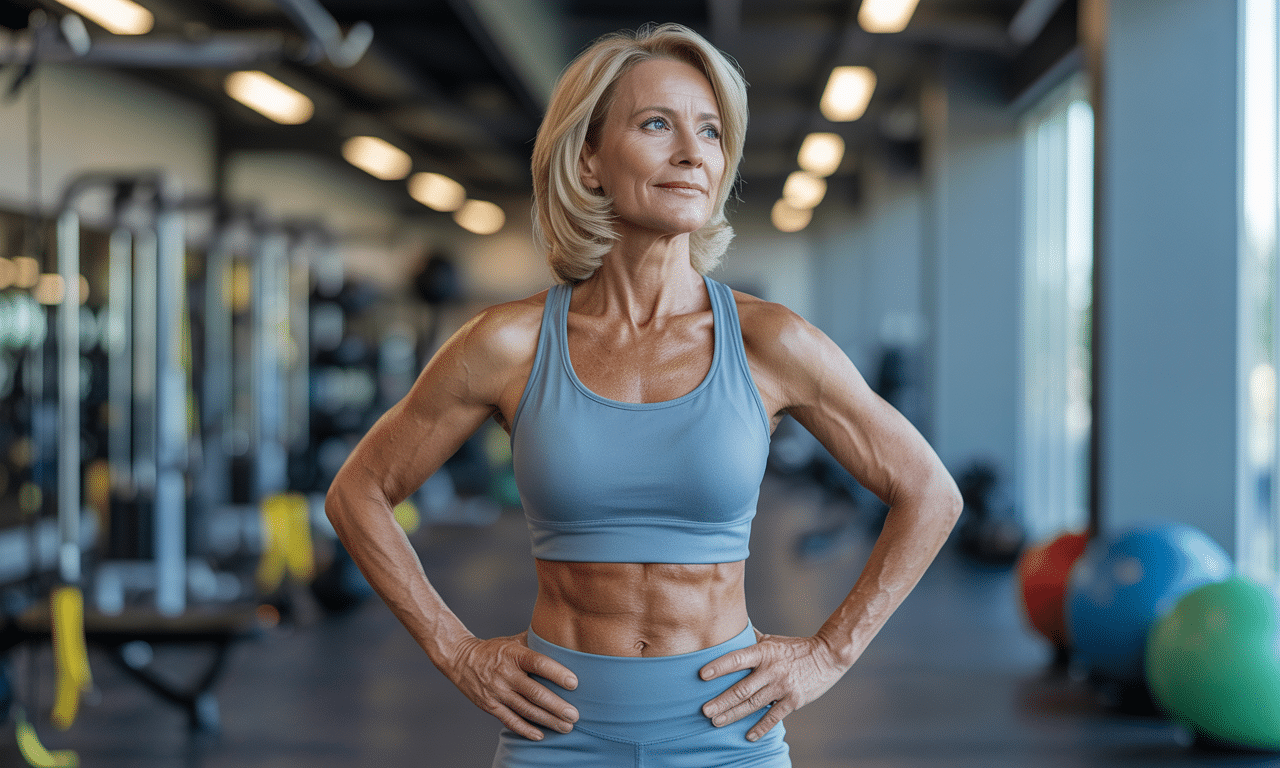 pilar torres, entrenadora personal, explica por qué a partir de los 55 años es mejor fortalecer la faja abdominal de pie y dejar atrás los abdominales tradicionales en el suelo para mejorar la salud y la postura.