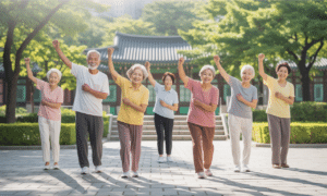 descubre por qué los mayores de 65 años en corea del sur realizan una rutina grupal cada mañana que los ayuda a envejecer de forma saludable y feliz.